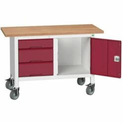 Verrijdbaar Werkbank Uit één Stuk Verso 1250x600 M4 - Bott -FACOM Winkel AIG3976990