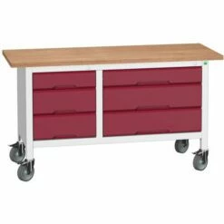 Verrijdbaar Werkbank Uit één Stuk Verso 1500x600 M15 - Bott -FACOM Winkel AIG3977019