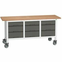 Verrijdbaar Werkbank Uit één Stuk Verso 1750x600 M23 - Bott 10 Verrijdbaar Werkbank Uit één Stuk Verso 1750x600 M23 - Bott -FACOM Winkel AIG3977034