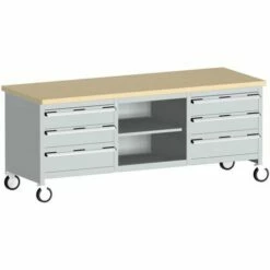 Verrijdbaar Werkplaatsbank Monobloc Cubio - Bott -FACOM Winkel AIG3979848