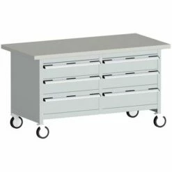 Verrijdbaar Werkplaatsbank Monobloc Cubio - Bott -FACOM Winkel AIG3979857