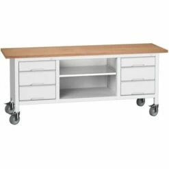 Verrijdbaar Werkbank Uit één Stuk Verso 2000 X 600 M34 - Bott -FACOM Winkel AIG3981052