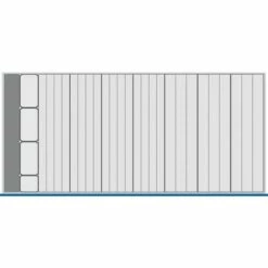 Vakverdeler Met 104 Vakken Voor Laden EKM-136-3 - Bott -FACOM Winkel AIG3981070