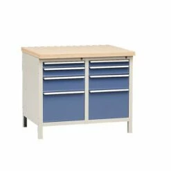 Werkbank Zonder Blad Modul 100 Met Lades -FACOM Winkel AIG400205