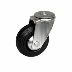 Zwenkwiel Met Boutgat - Draagvermogen 100 Kg