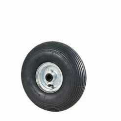 Wiel Met Noppen Voor Steekwagen - Draagvermogen 180 Tot 250 Kg - Met Kogellagers