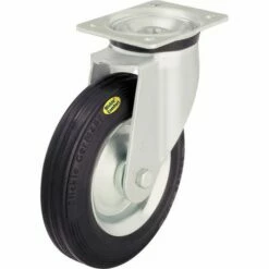 Zwenkwiel Met Grondplaat - Draagvermogen 100 Tot 350 Kg