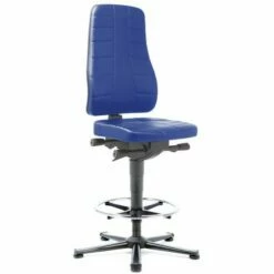 Werkplaatsstoel, Op Glijders, Met Voetensteun_Bimos -FACOM Winkel AIG4058852