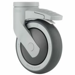 Zwenkwiel Met Boutgat En Rem - Laadvermogen Van 200 Kg