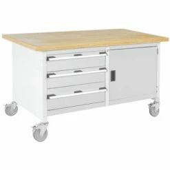 Verrijdbare Werkbank Uit één Stuk, Met Kast En Lades - Bott -FACOM Winkel AIG4068491