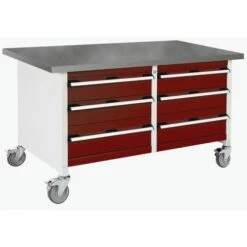 Verrijdbaar Werkplaatsbank Monobloc Cubio - Bott -FACOM Winkel AIG4068516