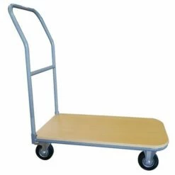 Transportwagen 250 Kg Hout Plateau Vaste Rugleuning