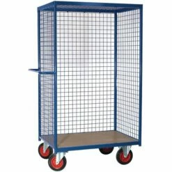 Hoge Wagen Met Gaaswanden - 3 Zijden En Bovenkant - Draagvermogen 500 kg - FIMM -FACOM Winkel AIG4327143