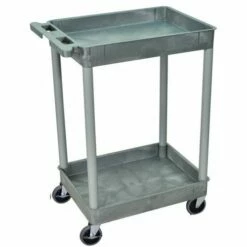 Plateauwagen Van Gerecycled Kunststof - 2 Plateaus - Draagvermogen 180 Kg -FACOM Winkel AIG4416238