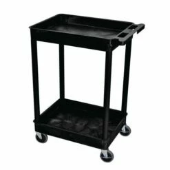 Plateauwagen Van Gerecycled Kunststof - 2 Plateaus - Draagvermogen 180 Kg -FACOM Winkel AIG4416256