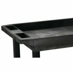 Wagen Van Gerecycled Kunststof - 3 Plateaus Met Opstaande Rand - Hoogte 95 Cm - Draagvermogen 230 Kg