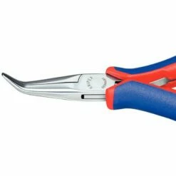 KNIPEX Bektang Voor Elektronica - Halfronde Bek, Gebogen