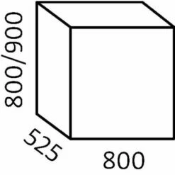 Werkplaatsladekast Bott SL-85 - Hoogte 80 Cm -FACOM Winkel AIG447283 1