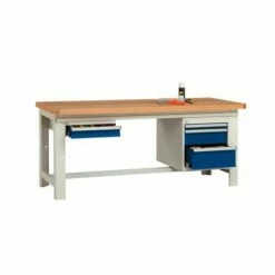 Werkbank Atelier Optimum - Breedte 150 Cm - Massief Beuken -FACOM Winkel AIG451710