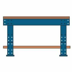 Werkbank 151 Met Multiplex Werkblad En Verstelbare Poten