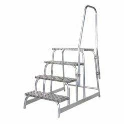 Set 1 Leuning Voor Vaste Trapladder Modul - Tubesca