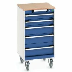 Verrijdbare Ladekast Cubio SLR-558-5.1 - Bott -FACOM Winkel AIG5195170