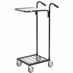 Minitrolley - 1 Plateau - 2 Wielen Met Rem - KONGAMEK