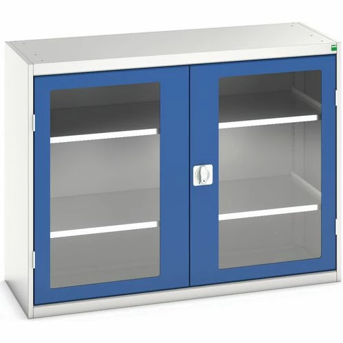 Hoge Kast Verso 1300x550x1000mm Met Raamdeur En 2 Legborden - BOTT 3 Hoge Kast Verso 1300x550x1000mm Met Raamdeur En 2 Legborden - BOTT