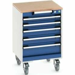 Verrijdbare Ladekast Cubio SLR-556-5.1 - Bott -FACOM Winkel AIG5923212