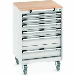 Verrijdbare Ladekast Cubio SLR-668-6.1 - Bott -FACOM Winkel AIG5923220