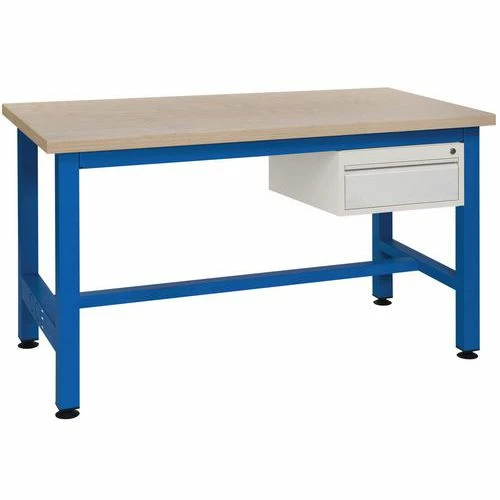 Werkbank CKS Met Gemelamineerd Blad 1 Lade 3 Werkbank CKS Met Gemelamineerd Blad 1 Lade