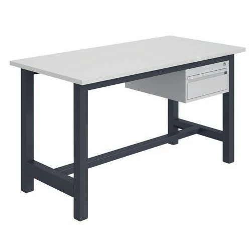 Werkbank CKS Met Gemelamineerd Blad 1 Lade 5 Werkbank CKS Met Gemelamineerd Blad 1 Lade - Afbeelding 3