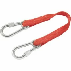 FACOM Veiligheidskoord 20 Cm Met Dubbel Sluithaak 60 Mm Rvs Met Schroef