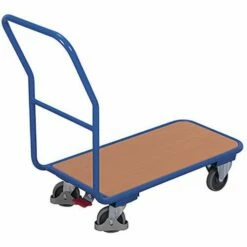 Platformwagen Met Duwbeugel