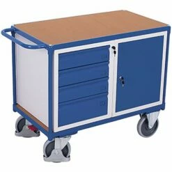 Werkplaatswagen Met 1 Laadvlak