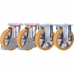 Wiel Met Loopvlak In Polyurethaan (92 Shore)