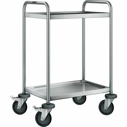 Serveerwagen SW 6 X 4-2 Met Staalverzinkte Wielen - Blanco 3 Serveerwagen SW 6 X 4-2 Met Staalverzinkte Wielen - Blanco