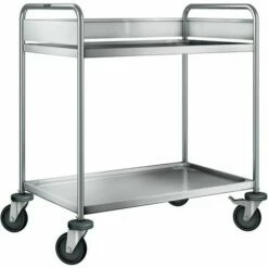 Afruimwagen ARW 9 X 6-2 Met Staalverzinkte Wielen - Blanco