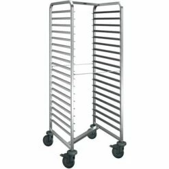 Regaalwagen RVS In Elkaar Te Schuiven RWRR 161 - Blanco