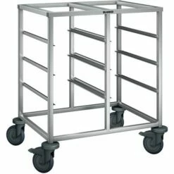 Blanco Regaalwagen RVS Tweedelig Voor Het Inhangen Van GN-inzetbakken RWR 2