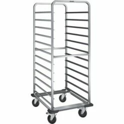 Blanco Regaalwagen Voor Klaarzetten Van Voorgeportioneerd Koude Component EN