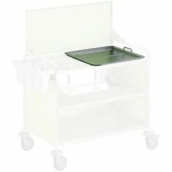 Lekbak Voor Serveerwagen En Afruimwagen MCS 10x6-3 - Blanco