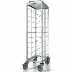 Wagendak RVS Voor EN Dienblad Afruimwagen - Blanco