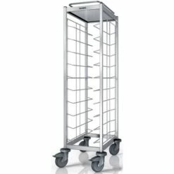 Wagendak RVS Voor KN Dienblad Afruimwagen - Blanco