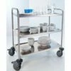 Serveerwagen SW 10 X 6-3 BASIC Met Kunststof Wielen - Blanco -FACOM Winkel AIG6671458