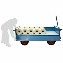 Aanhangwagen Met 2 Duwbeugel En 2 Zijwanden - 500 Kg - FIMM