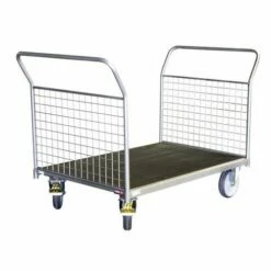 Plateauwagen Met Antislipmat En 2 Gaas Duwpanelen - 500 Kg - FIMM -FACOM Winkel AIG7026485