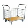 Plateauwagen Met 2 Duwbeugel + 1 Zijwand Met Gaaswand - 250 Kg - FIMM -FACOM Winkel AIG7026490