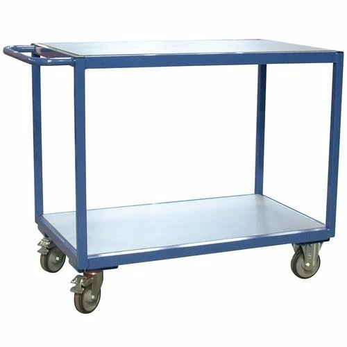 Serveerwagen 250kg 1000x600mm Melamine En Verstevigingsbalk 3 Serveerwagen 250kg 1000x600mm Melamine En Verstevigingsbalk
