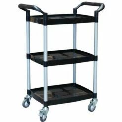 Servicetrolley Aluminium Met 3 Plateau 475x365 Mm 135 Kg - FIMM